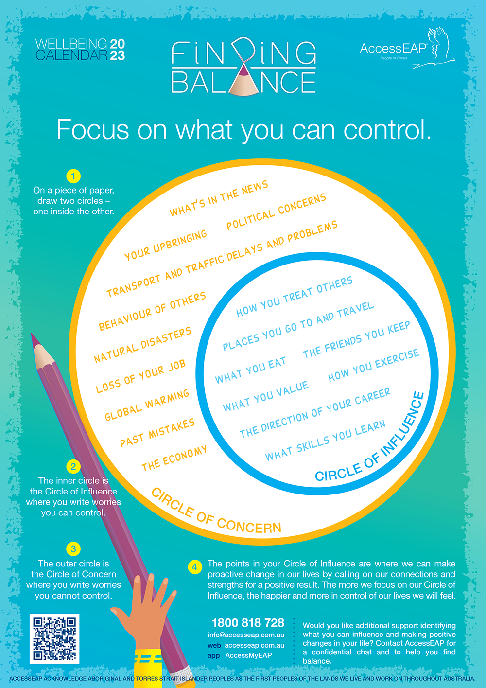 Focus on what you can control