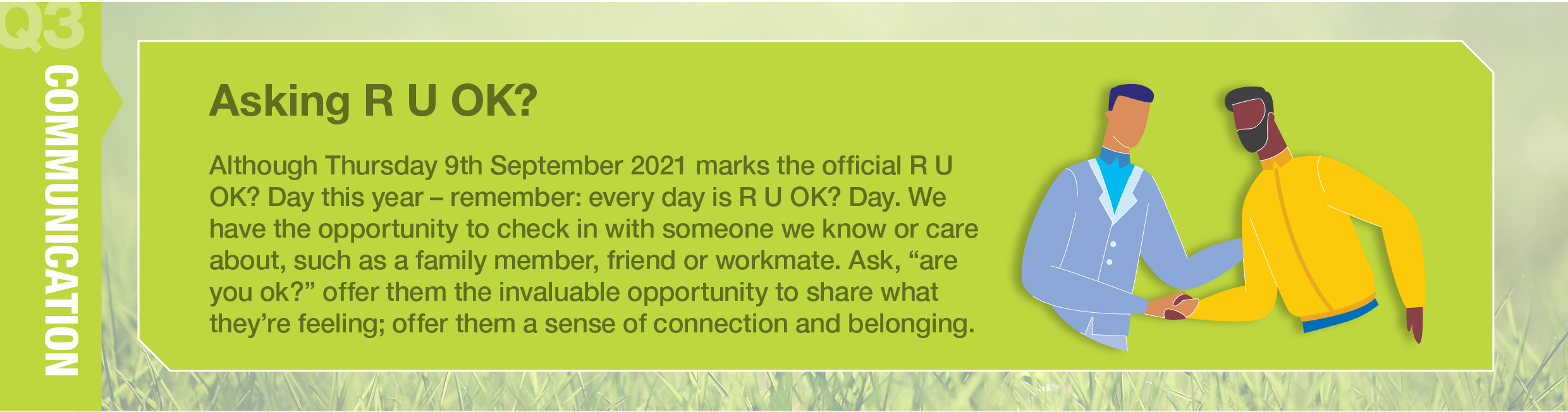 AccessEAP Wellbeing in Focus Tool Asking R U OK